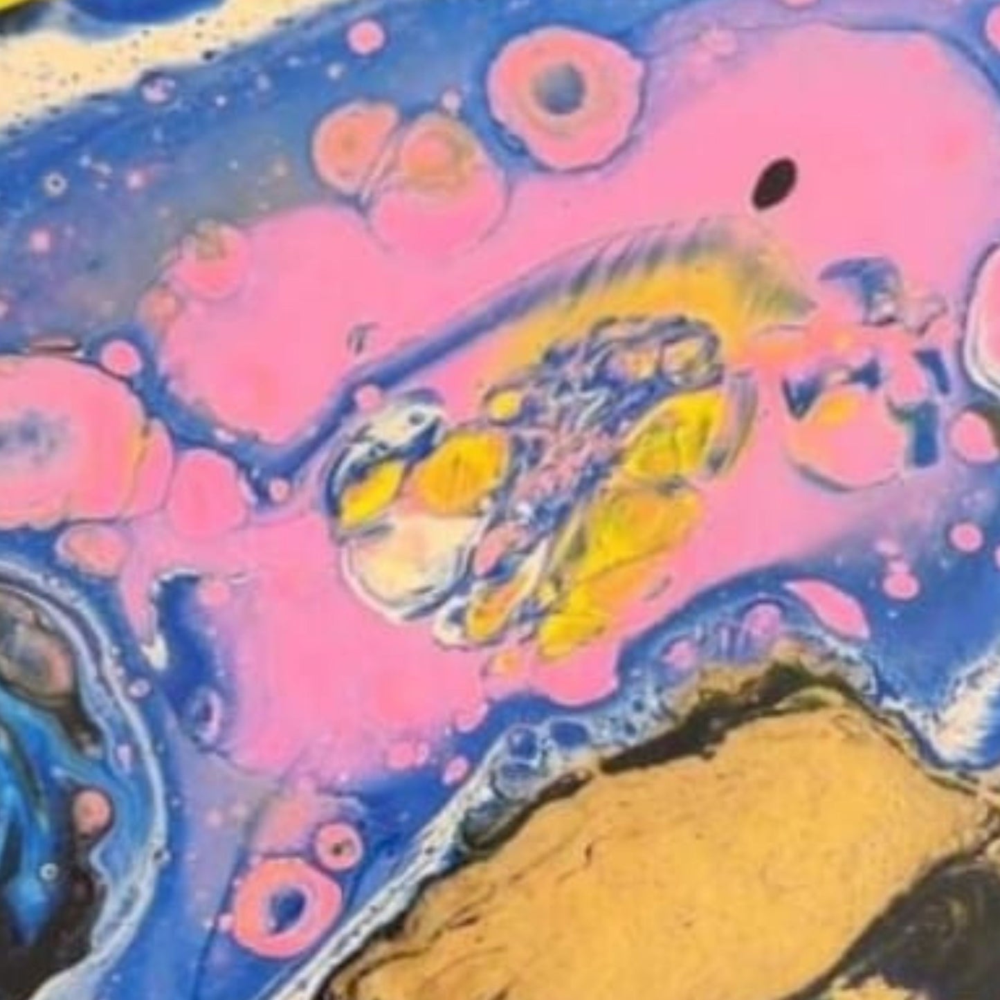 Dipinto "l'occhio del caos"  Stefania Spadavecchia