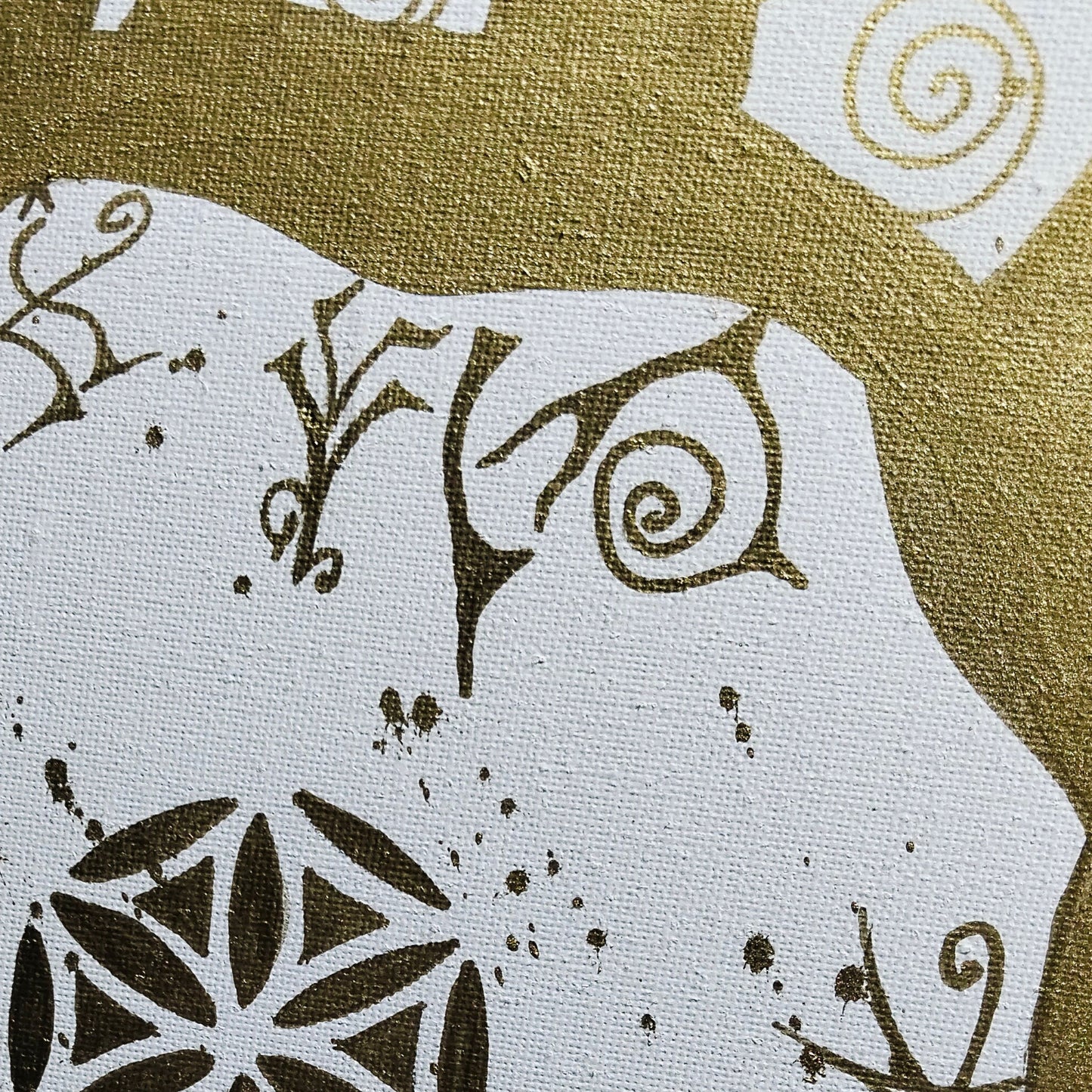 Dipinto "Luce di Dio" Rosa Tramonti