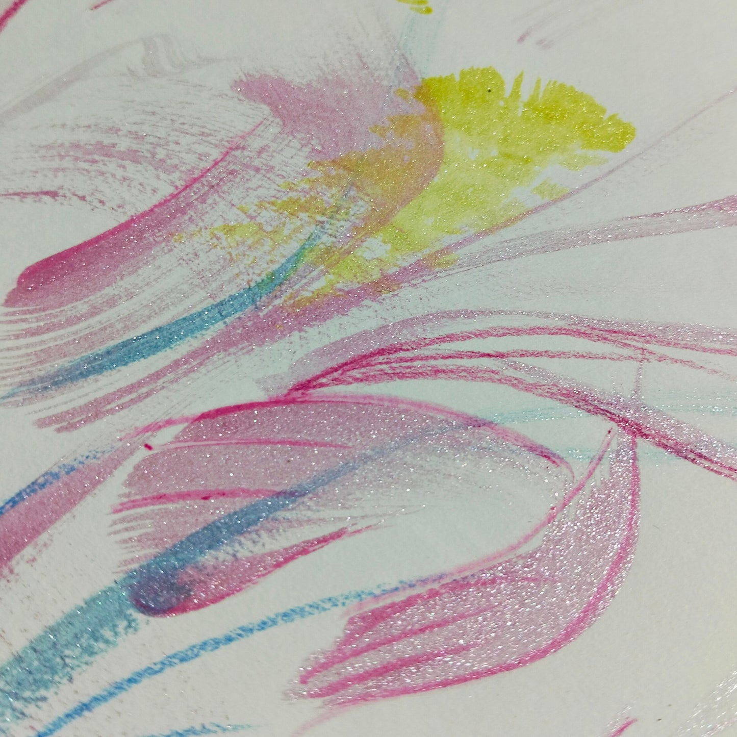 Dipinto "Danza dei Colori" Rosa Tramonti