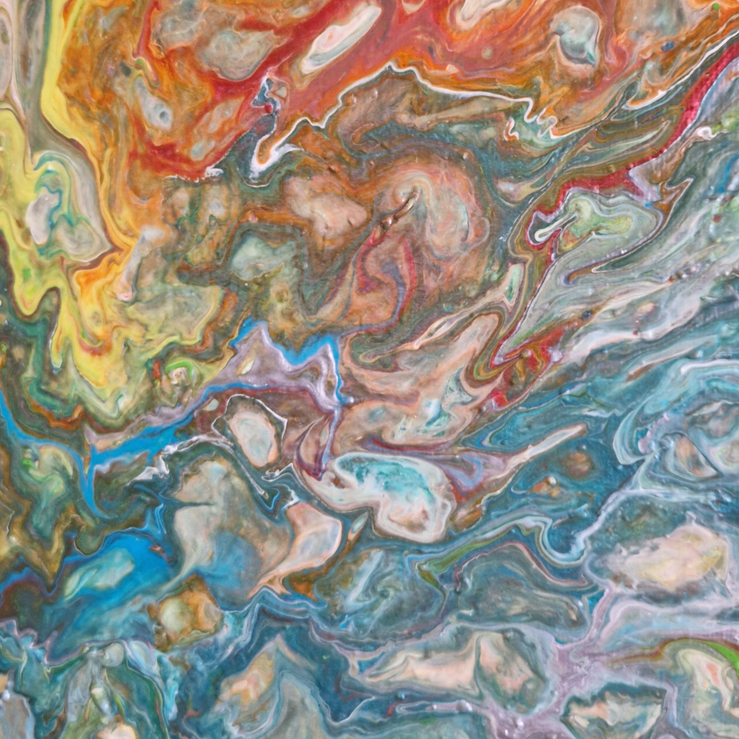 Dipinto "Blowing Spirit" Daniela Frandino