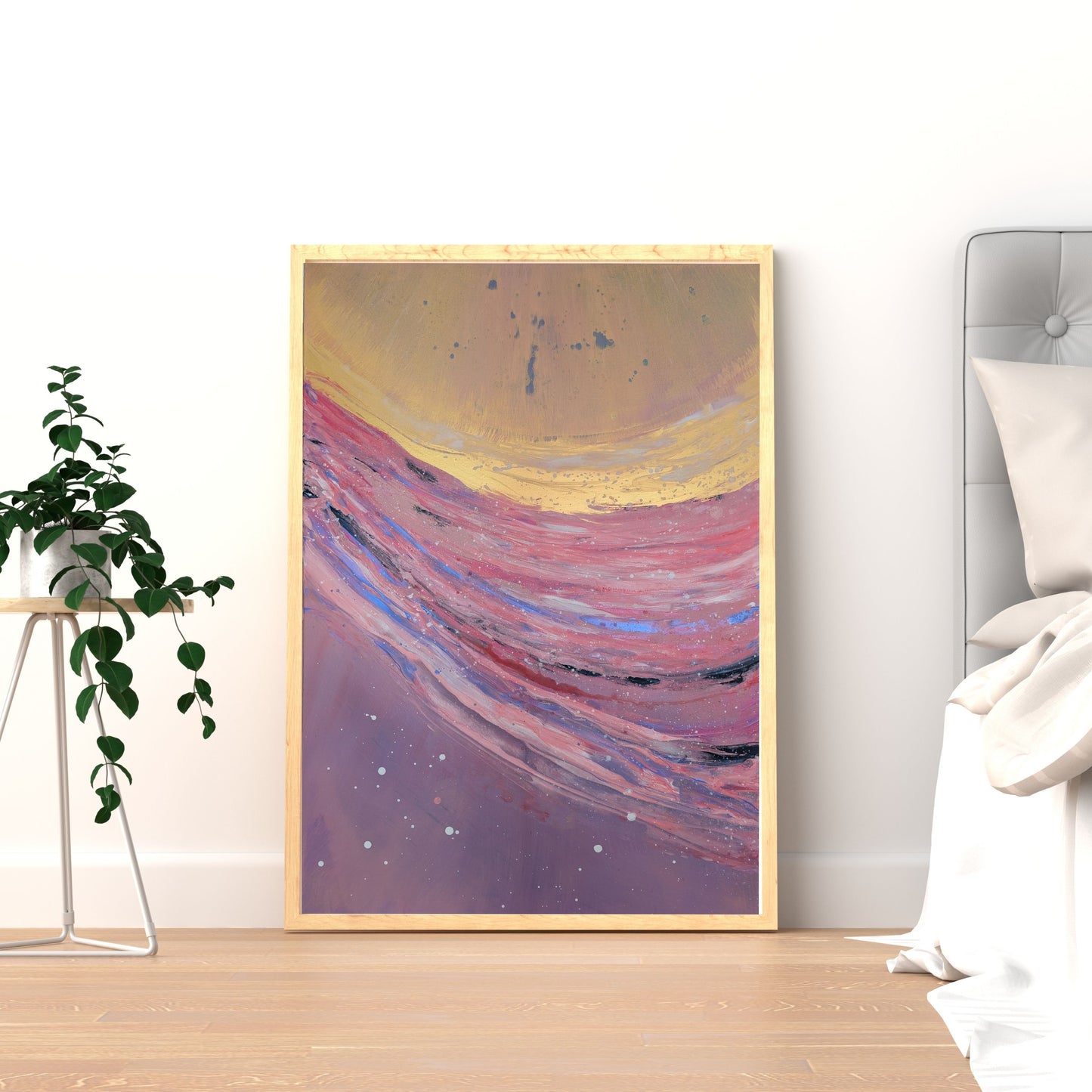 Dipinto "Frequenza Oro" Ilenia Galiè