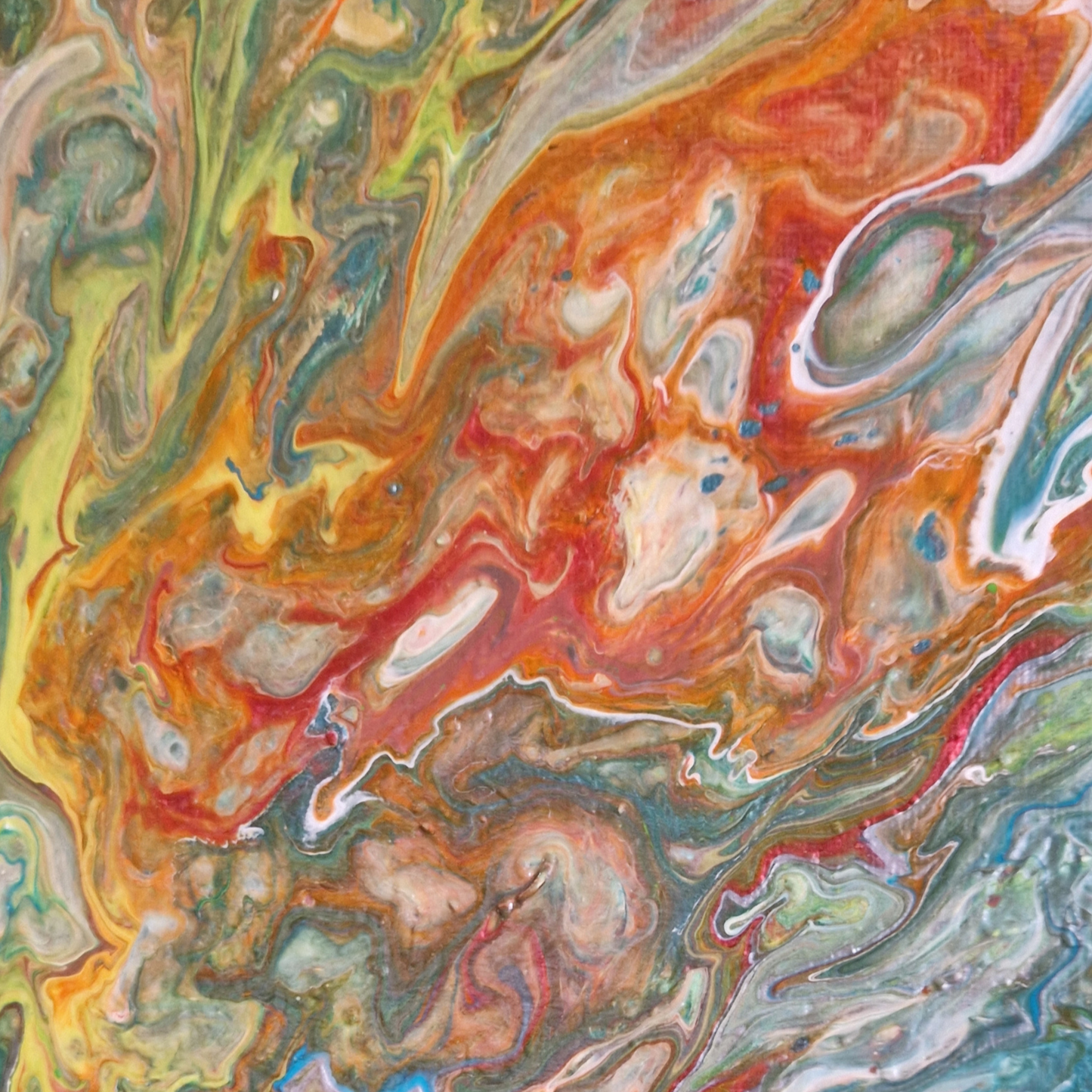 Dipinto "Blowing Spirit" Daniela Frandino