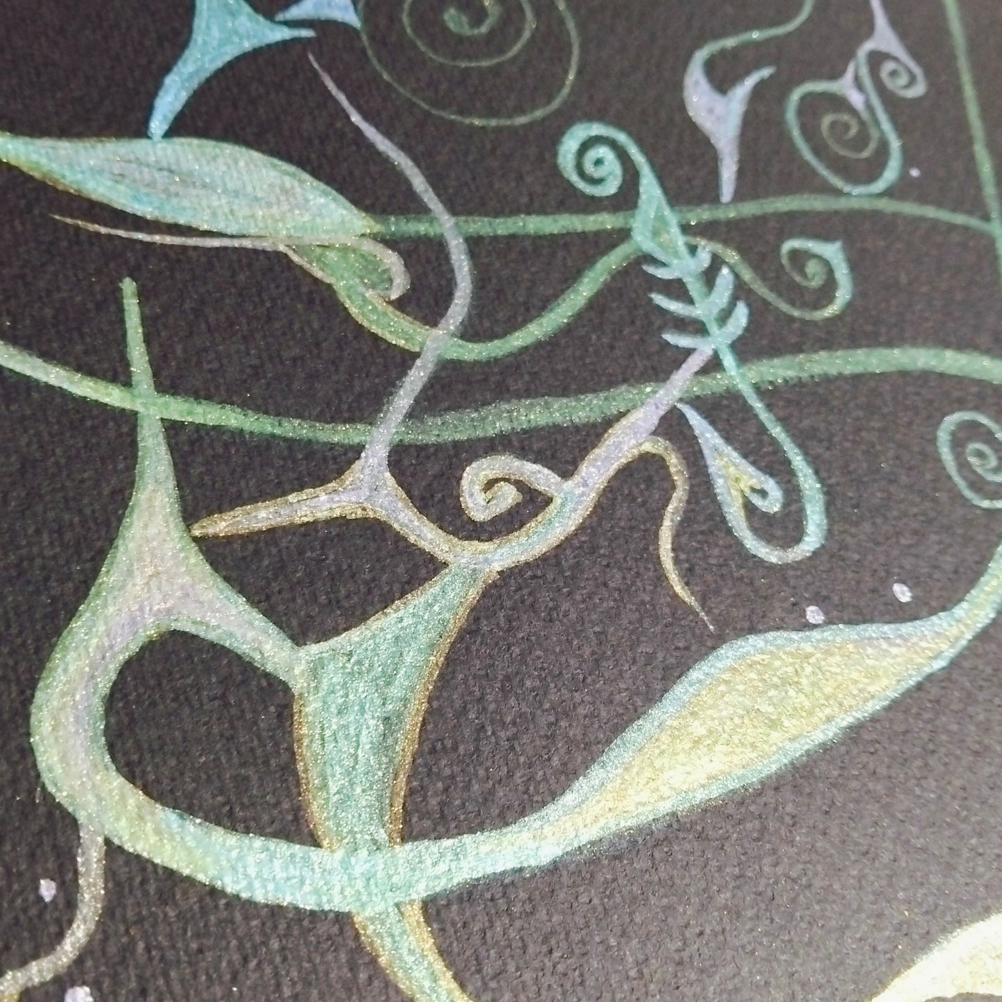 Dipinto "Tuaren" Rosa Tramonti