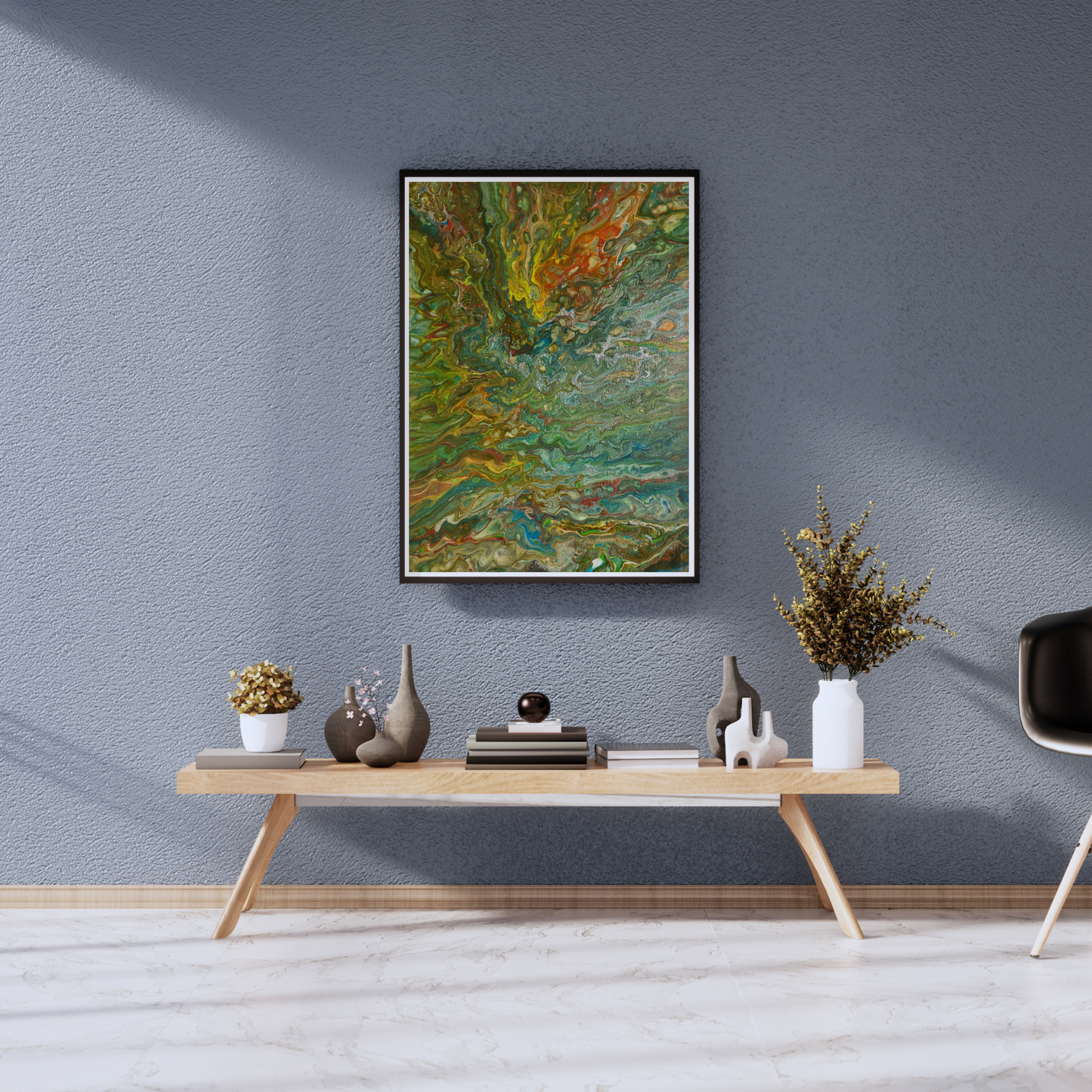 Dipinto "Blowing Spirit" Daniela Frandino