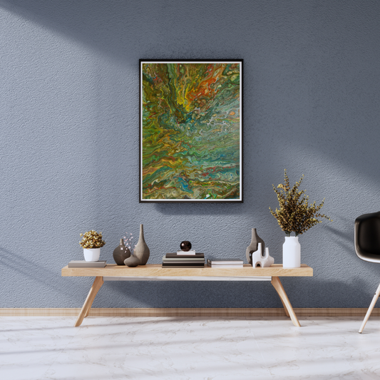 Dipinto "Blowing Spirit" Daniela Frandino