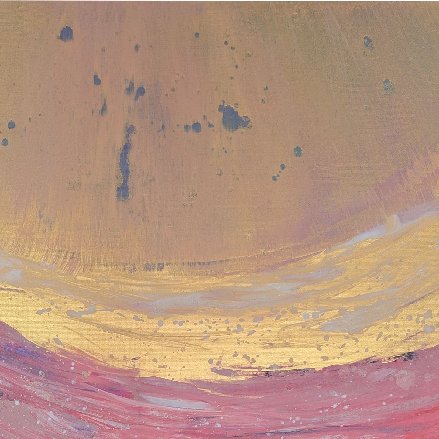 Dipinto "Frequenza Oro" Ilenia Galiè