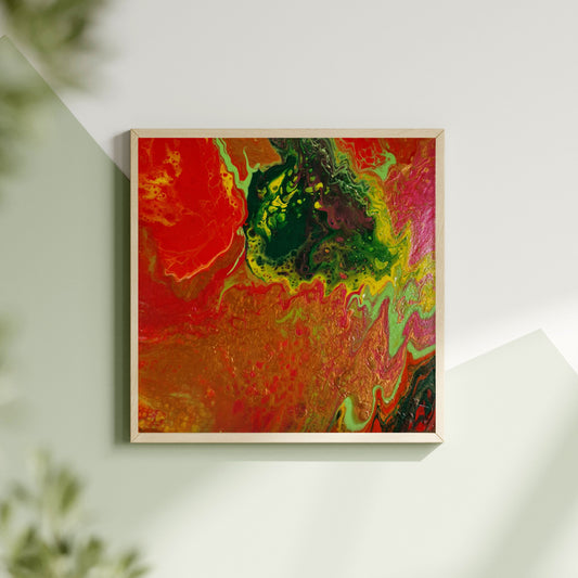 Dipinto "Il Richiamo della Sorellanza" Daniela Frandino