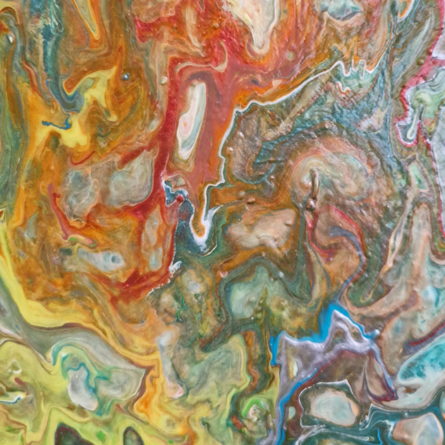 Dipinto "Blowing Spirit" Daniela Frandino