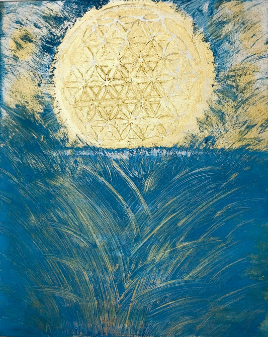 Dipinto "vita" Rosa Tramonti