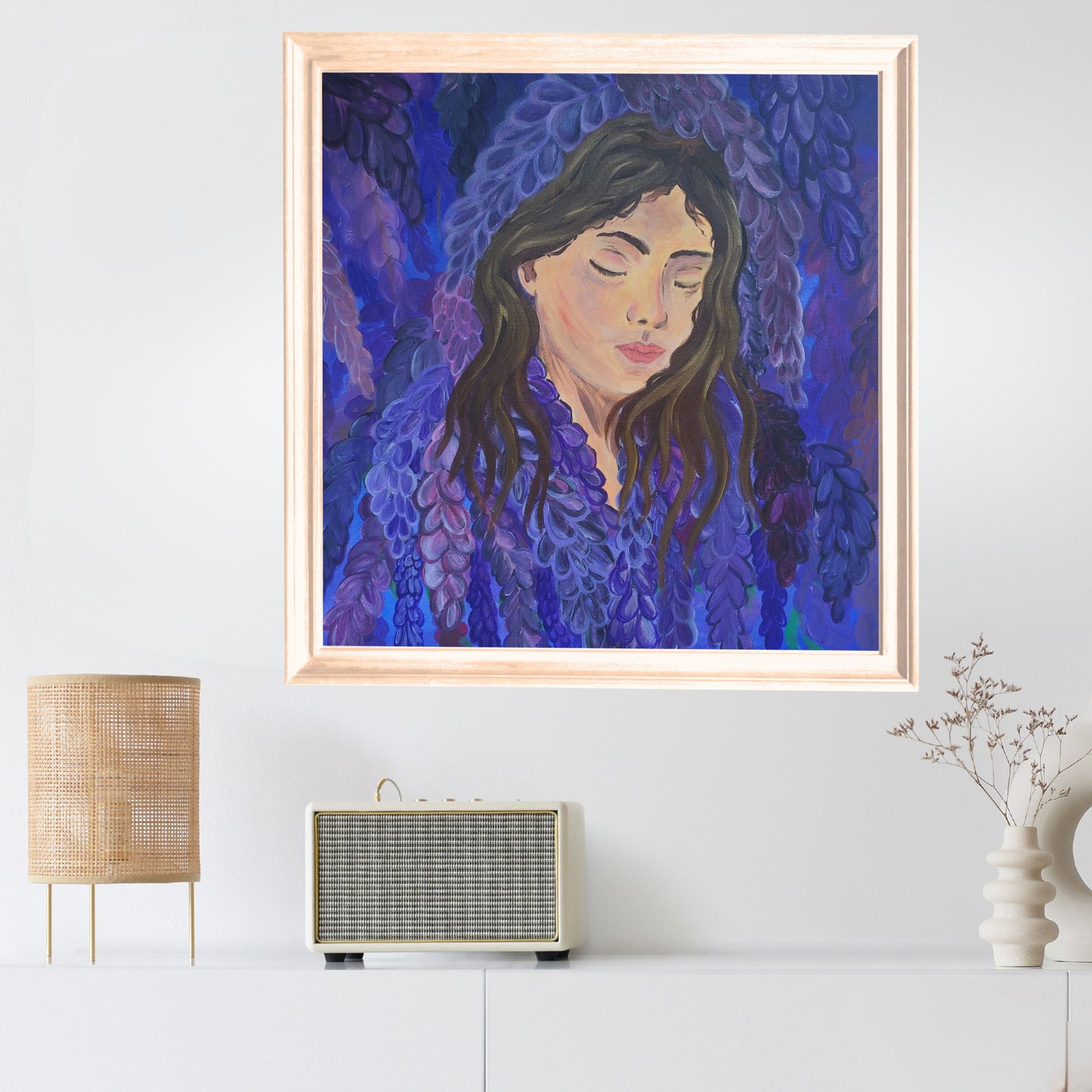 Dipinto "Raccolta" Selene Pezzali