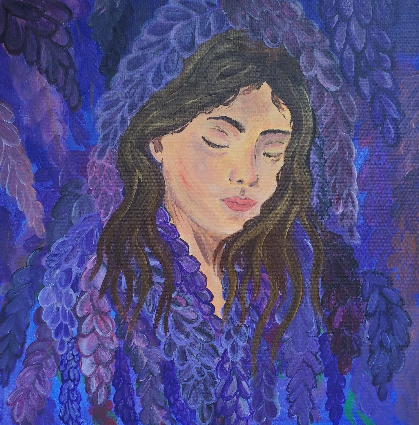 Dipinto "Raccolta" Selene Pezzali