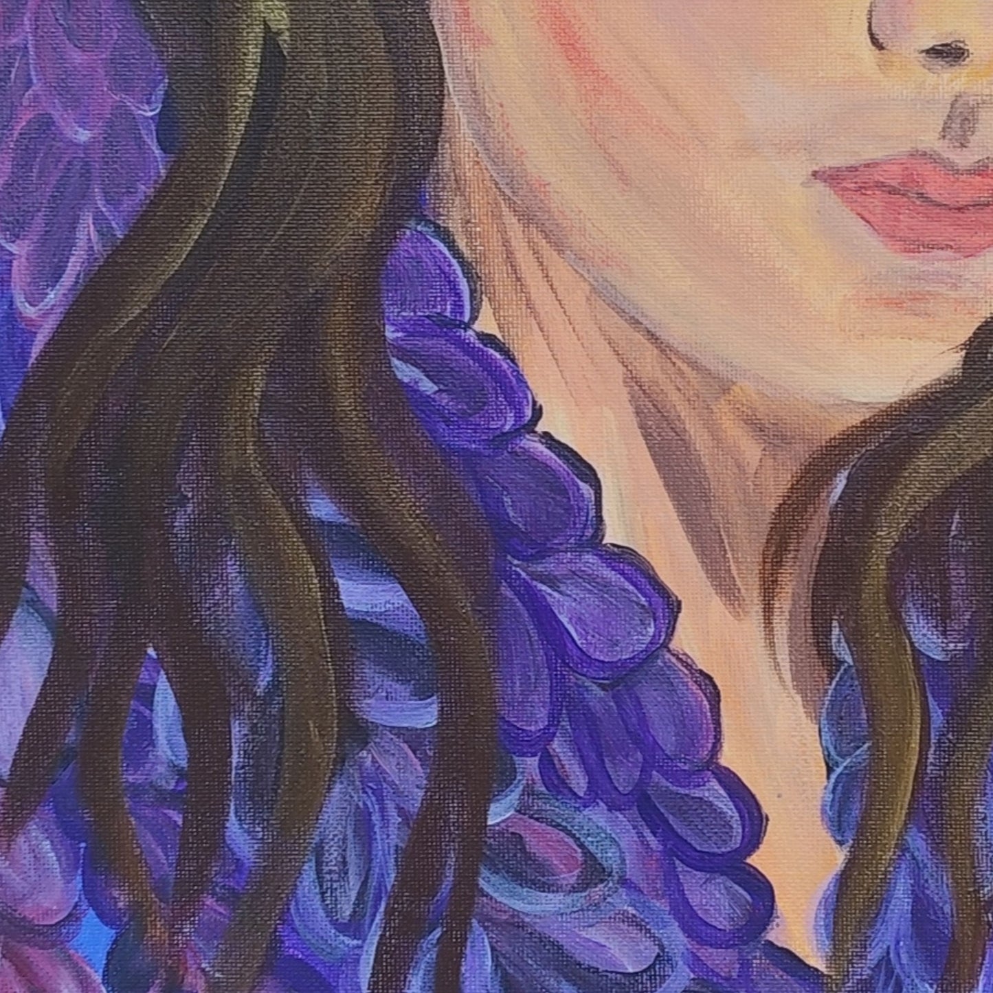 Dipinto "Raccolta" Selene Pezzali