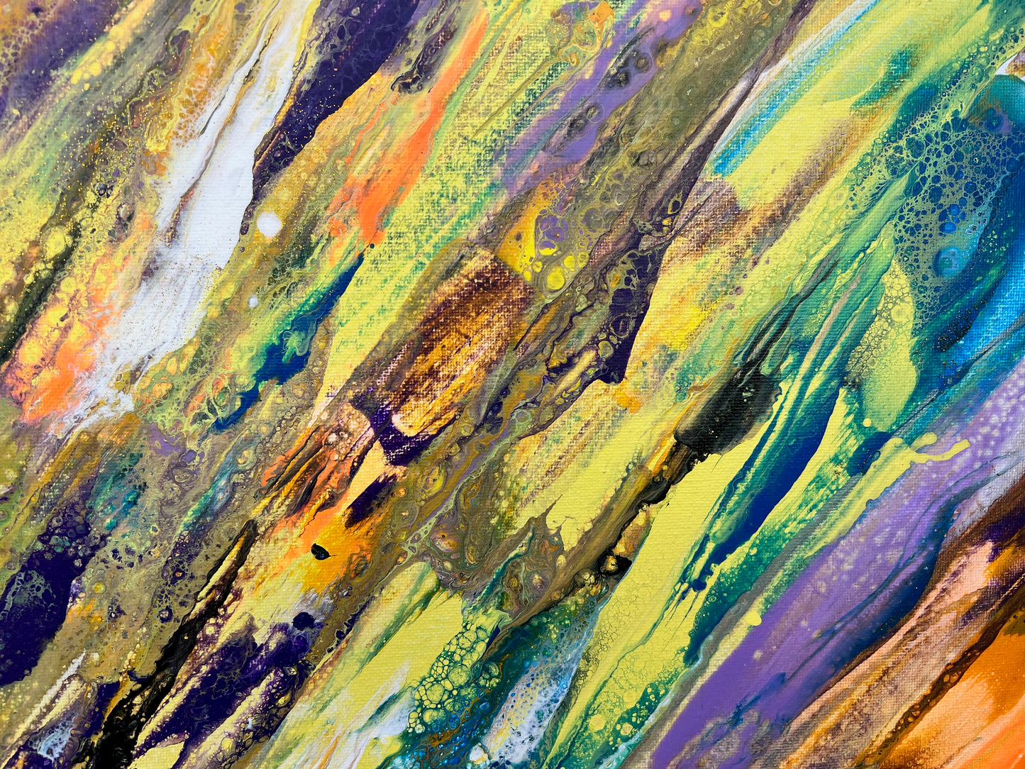 Dipinto "Espansione energetica" Stefania Corini