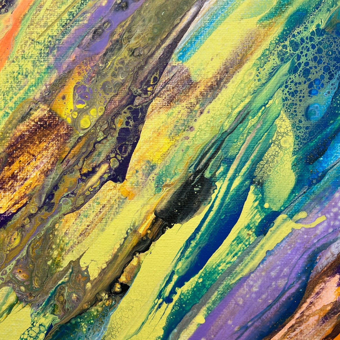 Dipinto "Espansione energetica" Stefania Corini