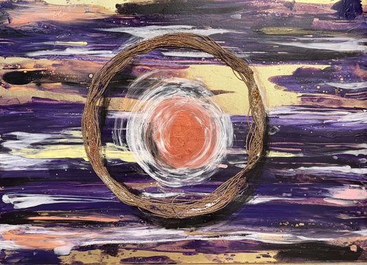 Dipinto "be centered" Stefania Corini