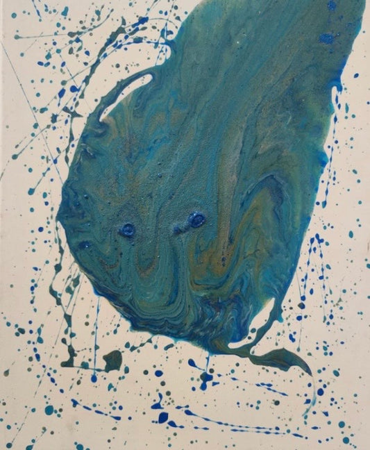 Dipinto "cometa" Stefania Spadavecchia