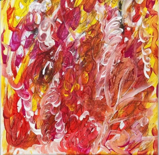 Dipinto "connessione" Stefania Spadavecchia