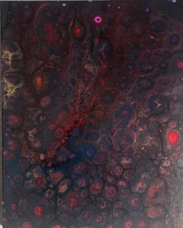 Dipinto "DNA" Stefania Spadavecchia