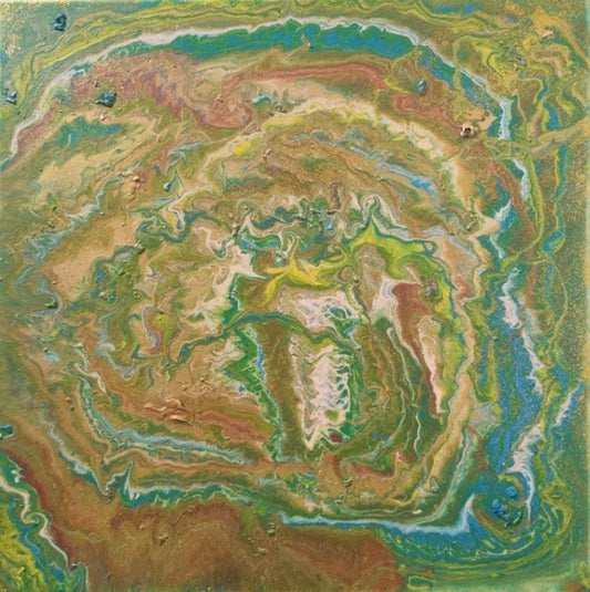 Dipinto "la terra" Stefania Spadavecchia