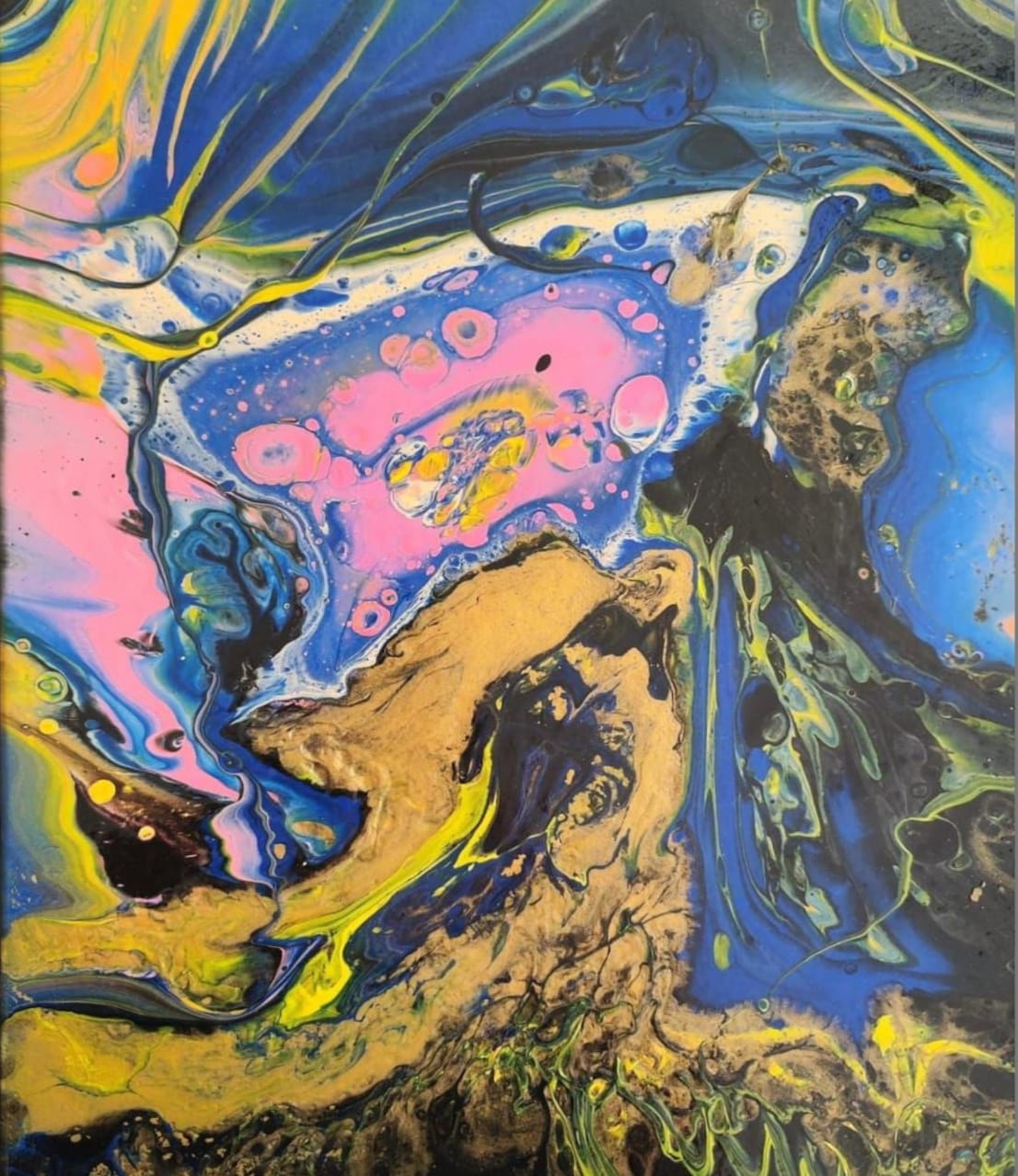 Dipinto "l'occhio del caos"  Stefania Spadavecchia