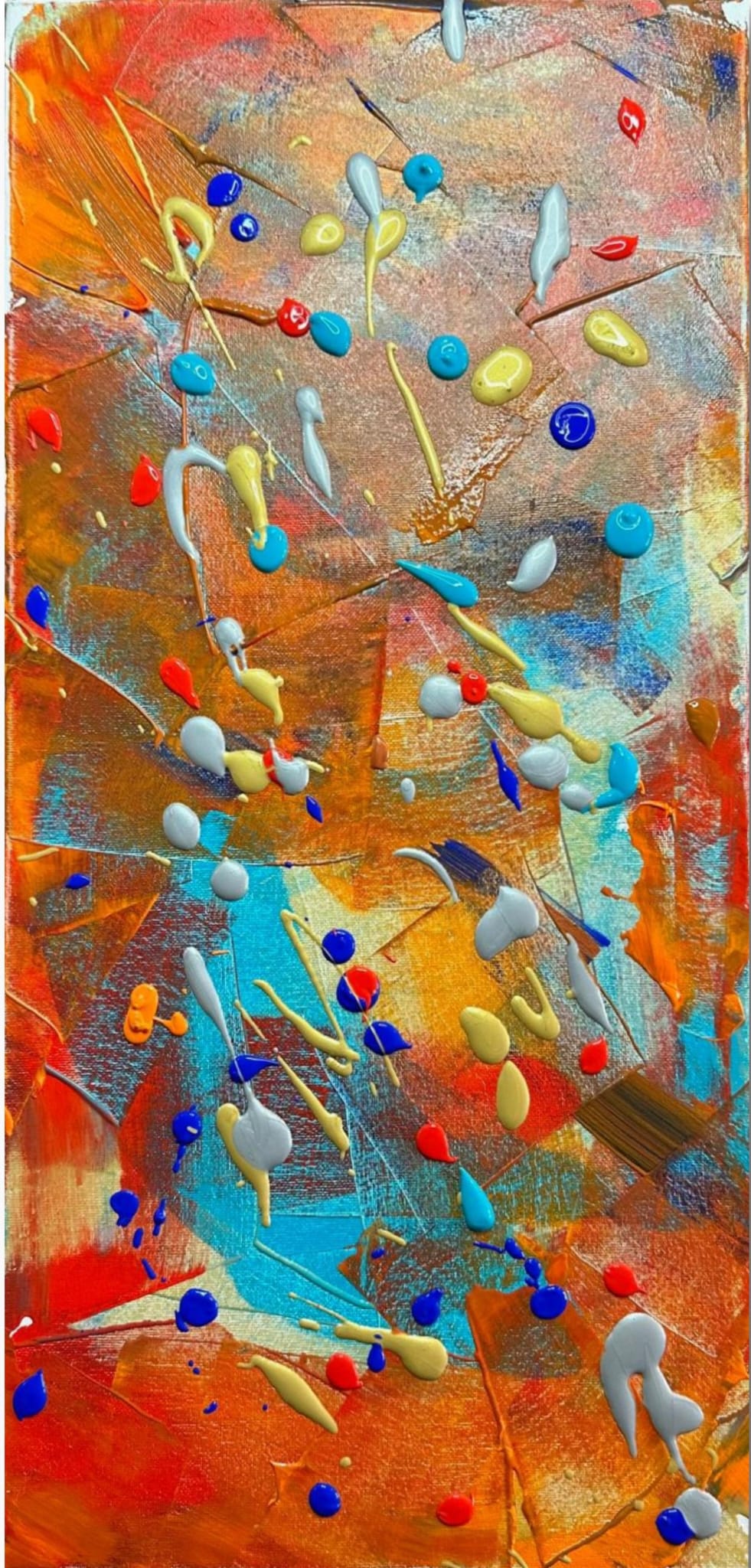 Dipinto "Rinascita" Elisabetta Scaglia