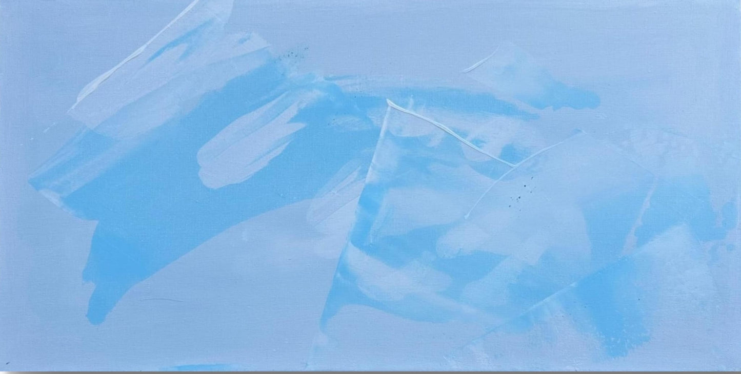 Dipinto "Voce dal cielo" Elisabetta Scaglia