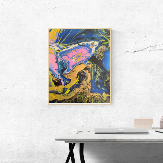 Dipinto "l'occhio del caos"  Stefania Spadavecchia