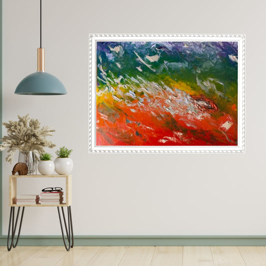 Dipinto "Il soffio dell'anima" Graziella Castorina