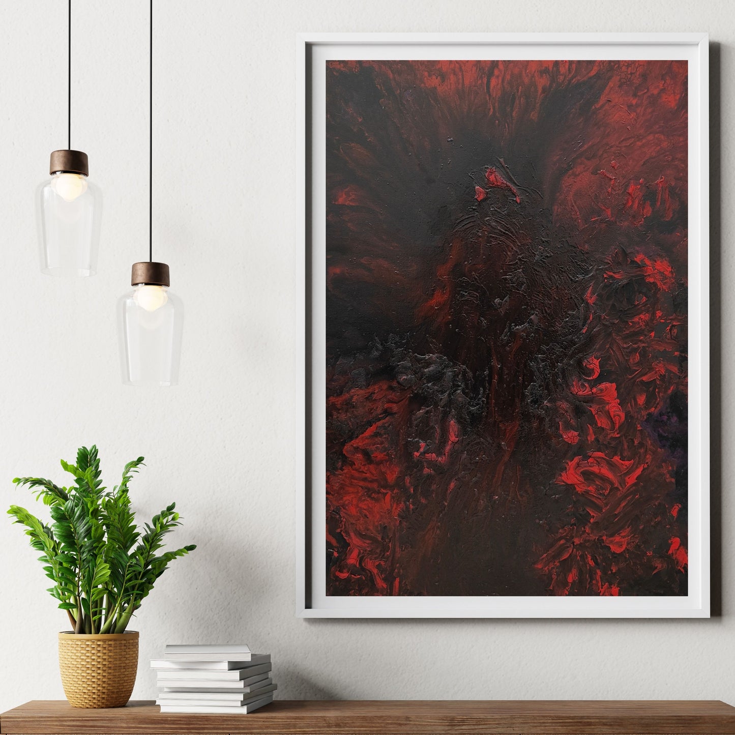 Dipinto "Dark Angel" Gaia Barile