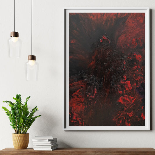 Dipinto "Dark Angel" Gaia Barile