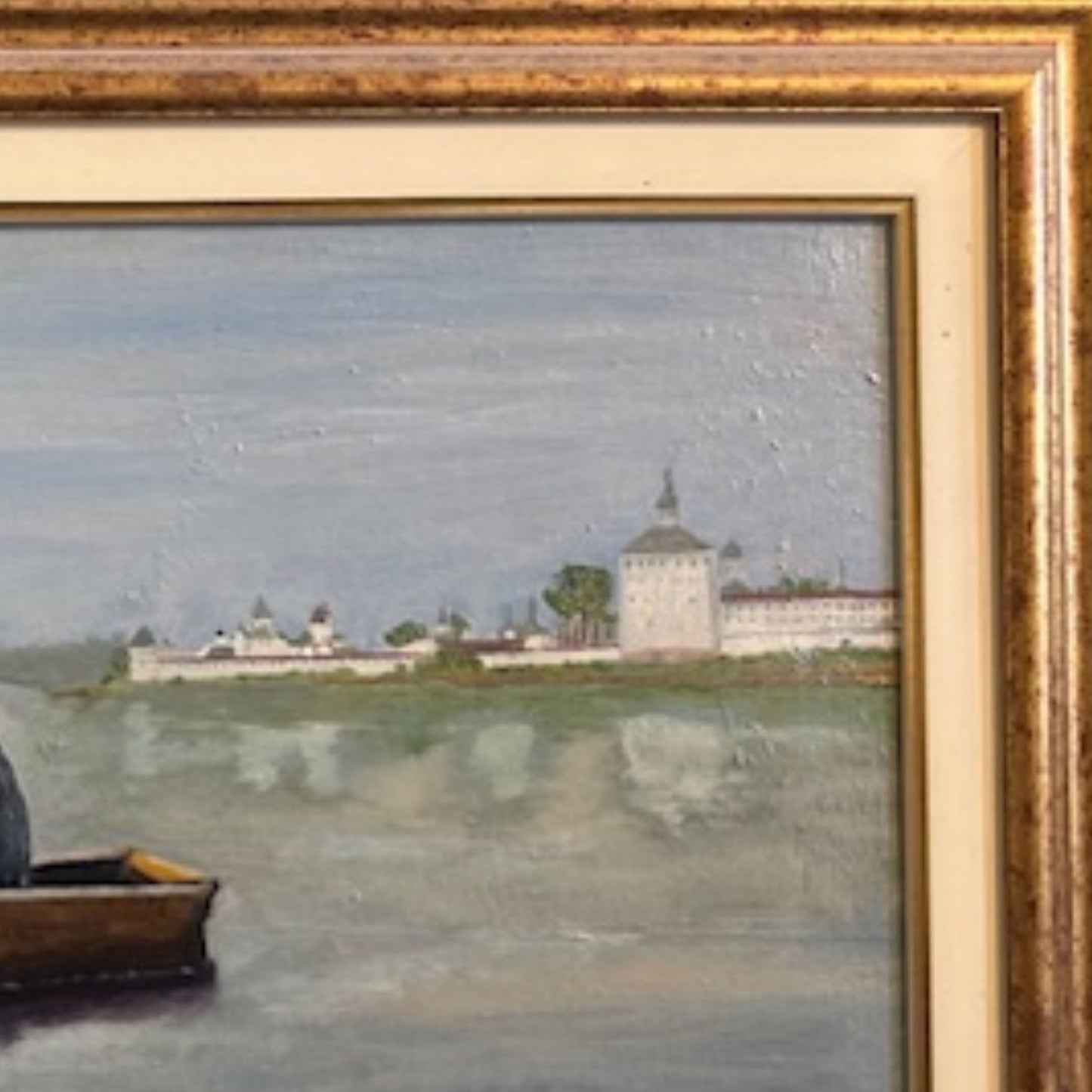 Dipinto "Preghiera" Nella Parigi