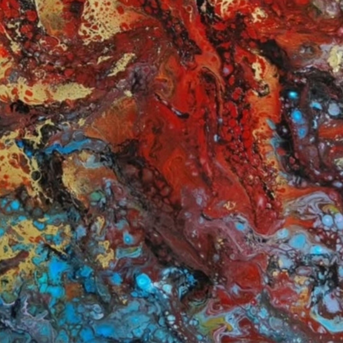 Dipinto "Bloody" Gaia Barile