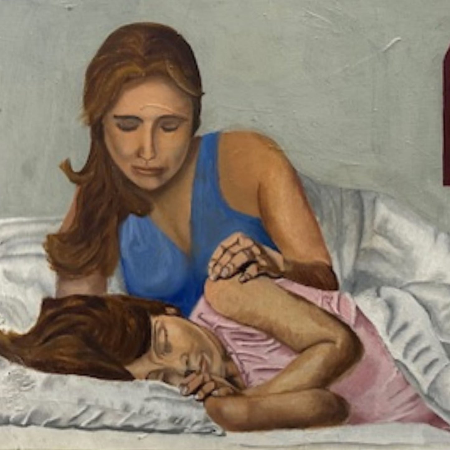 Dipinto "maternità" Nella Parigi