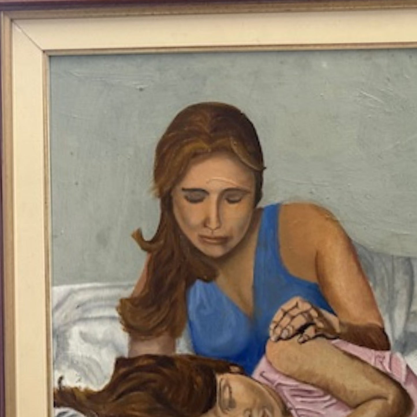 Dipinto "maternità" Nella Parigi