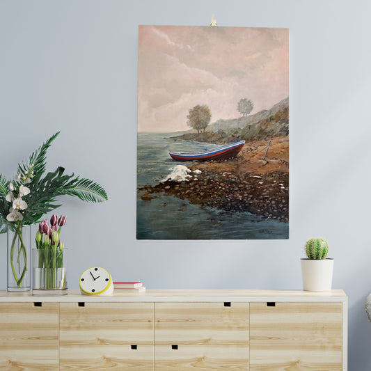 Dipinto "mare d'inverno" Nella Parigi