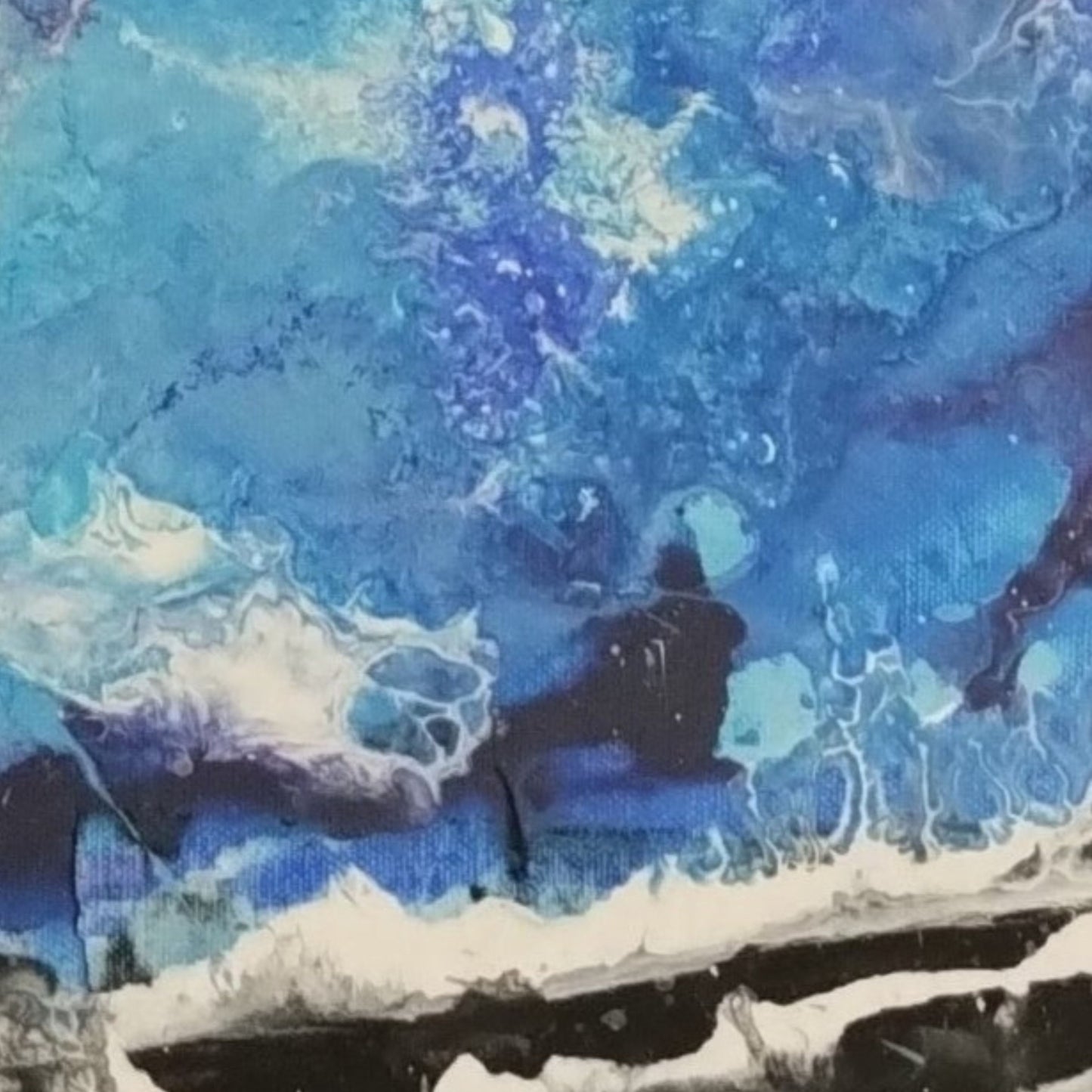 Dipinto "Annegare" Ilenia Galiè