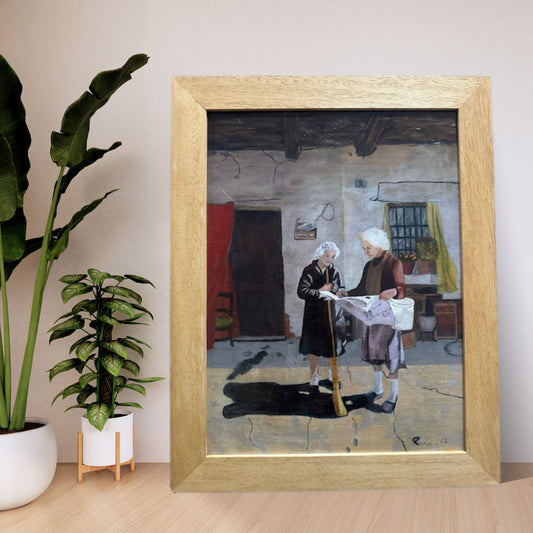 Dipinto "Le amiche" Nella Parigi