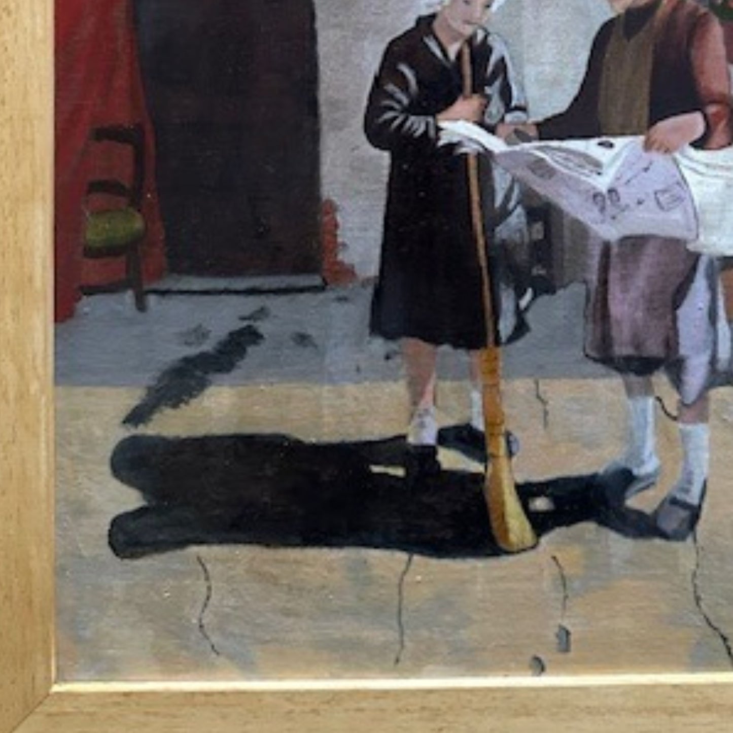 Dipinto "Le amiche" Nella Parigi