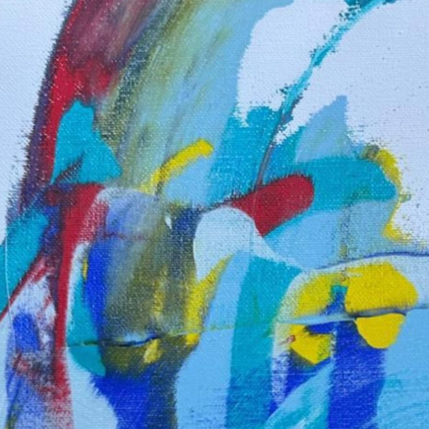 Dipinto "Giro giro tondo" Elisabetta Scaglia