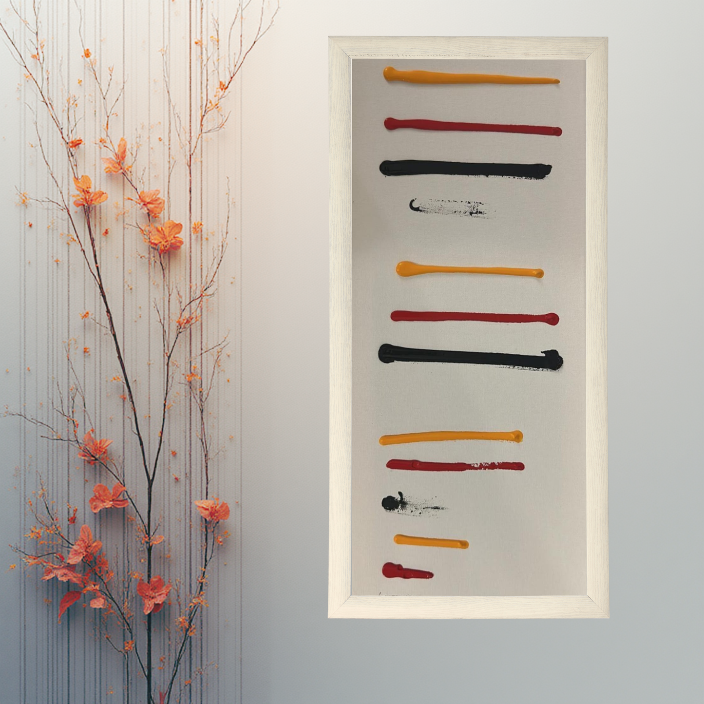 Dipinto "Tracce" Elisabetta Scaglia