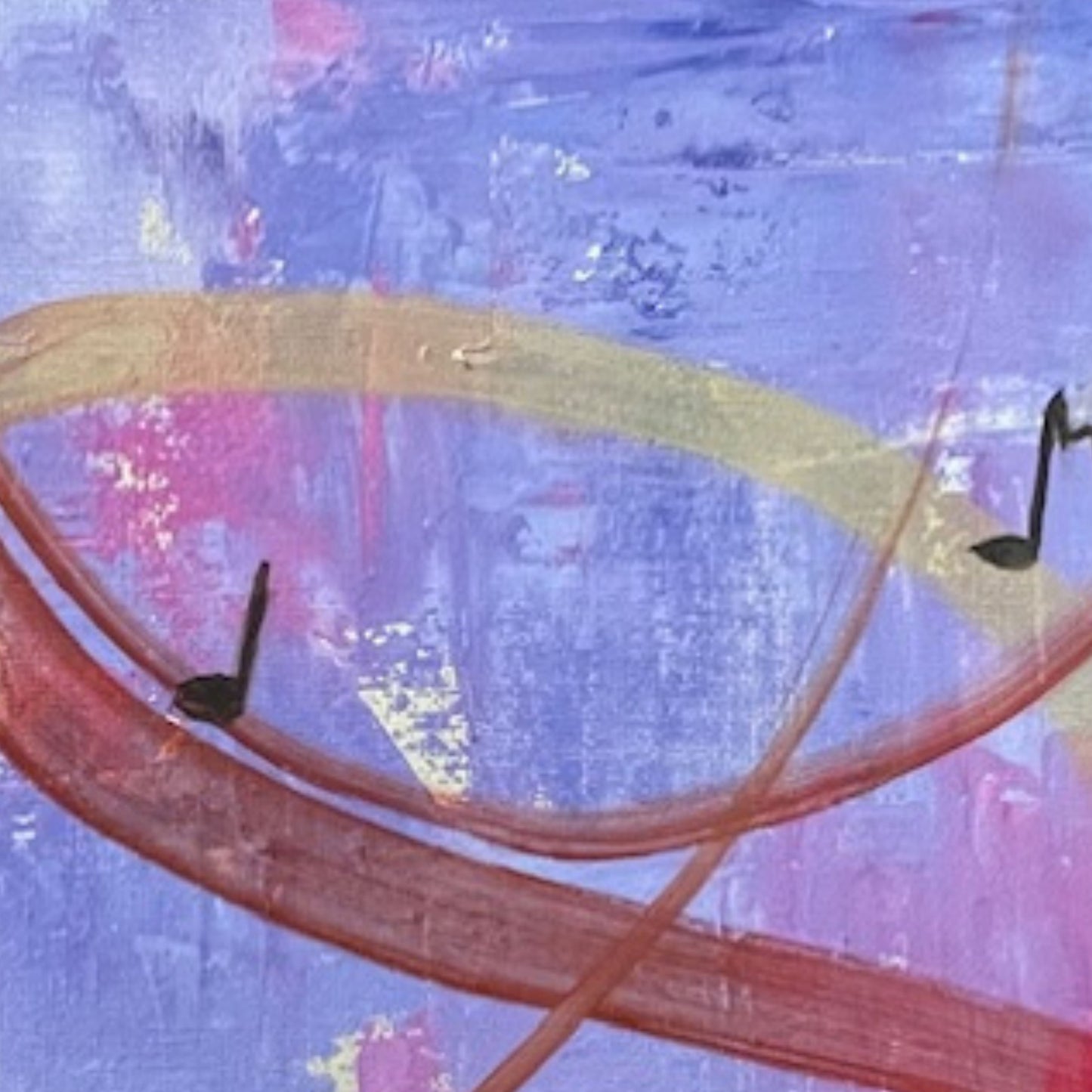 Dipinto "La Melodia dell'universo" Graziella Castorina