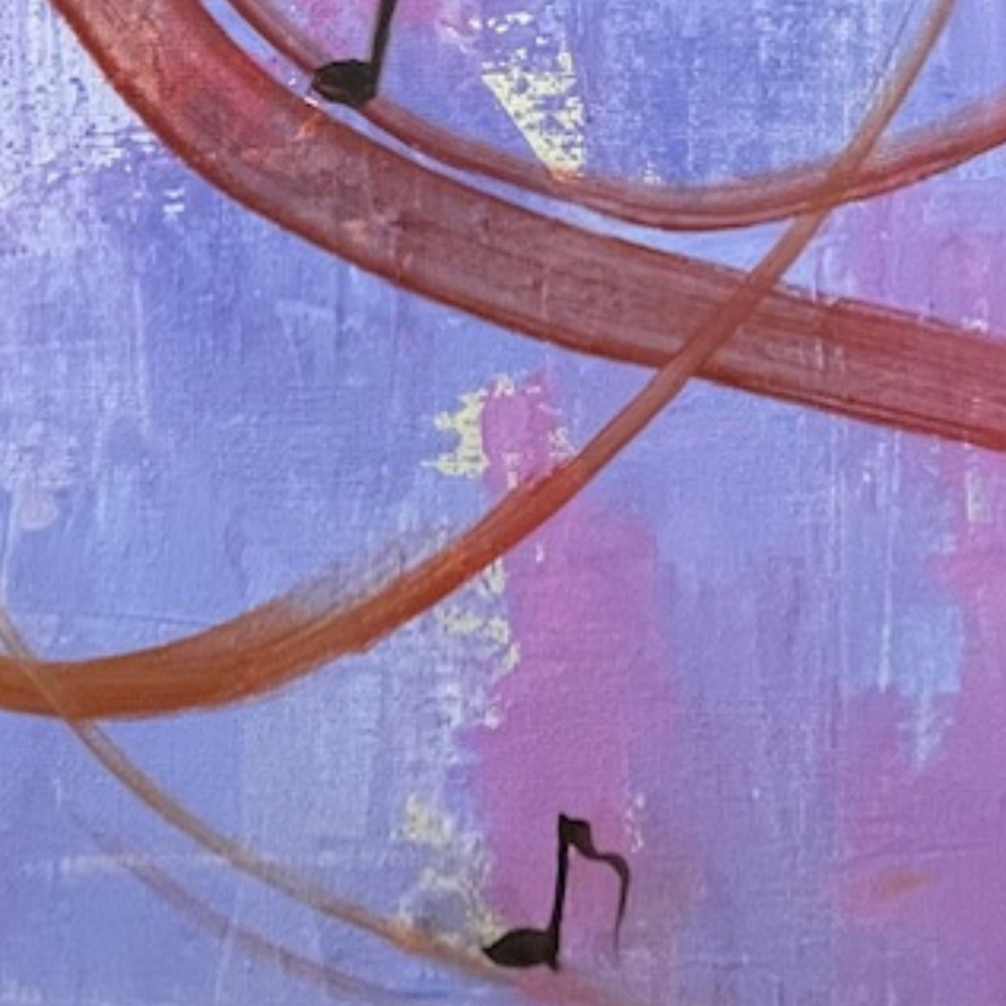 Dipinto "La Melodia dell'universo" Graziella Castorina