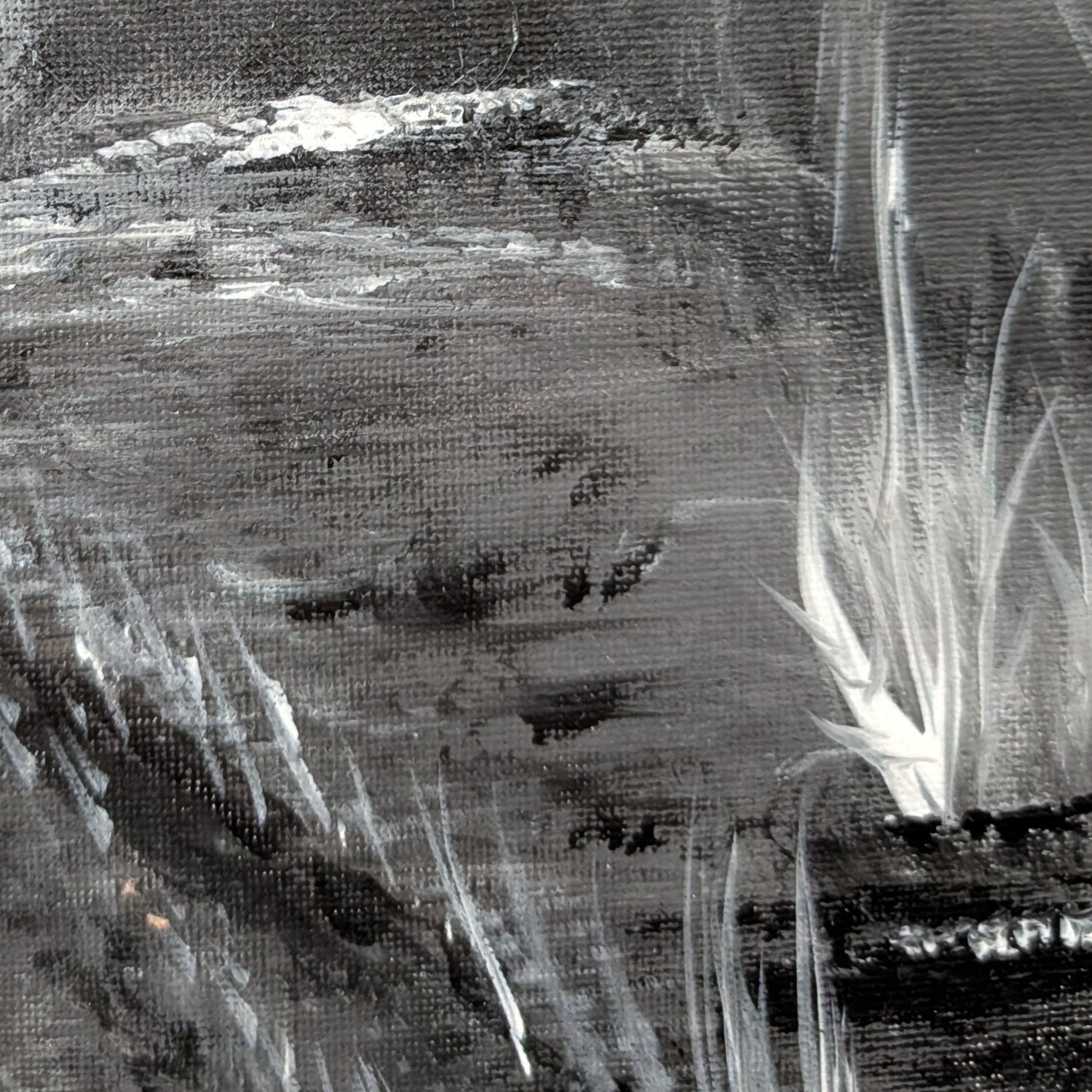 Dipinto "il buio"  Ilenia Galiè