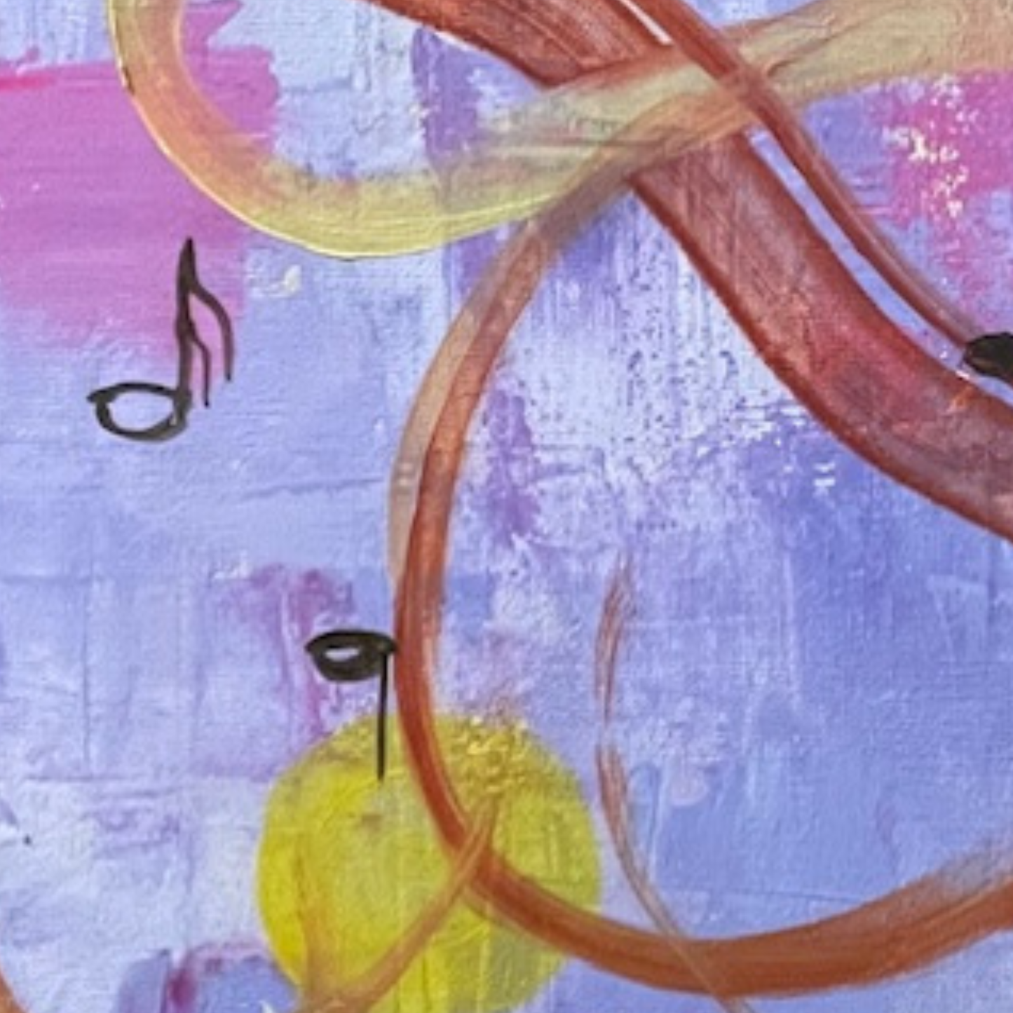 Dipinto "La Melodia dell'universo" Graziella Castorina