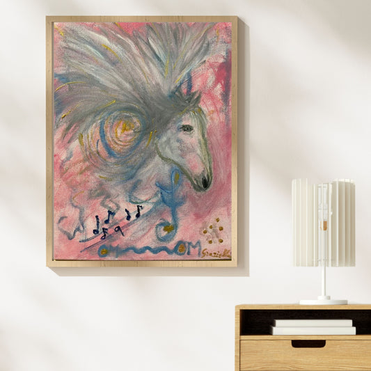 Dipinto "OM" Graziella Castorina