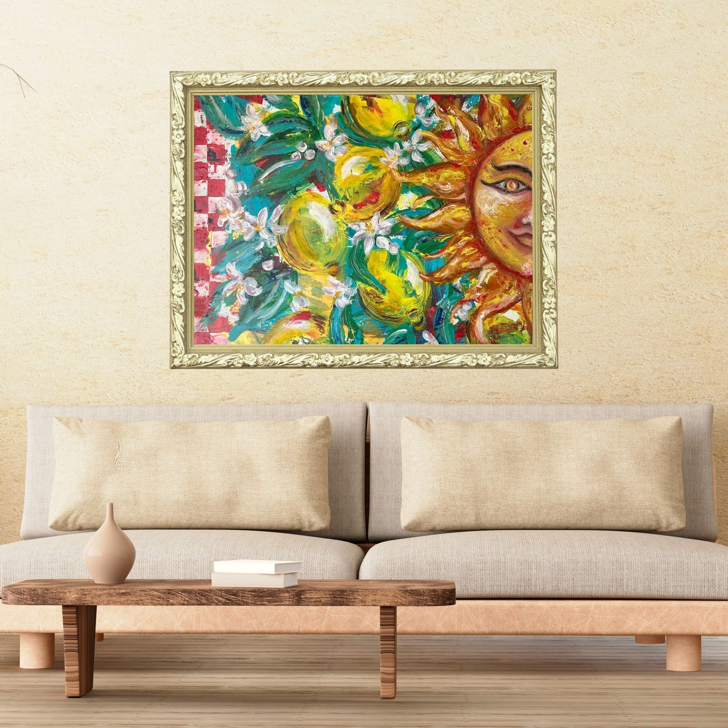 Dipinto "il risveglio" Domenica Burgio