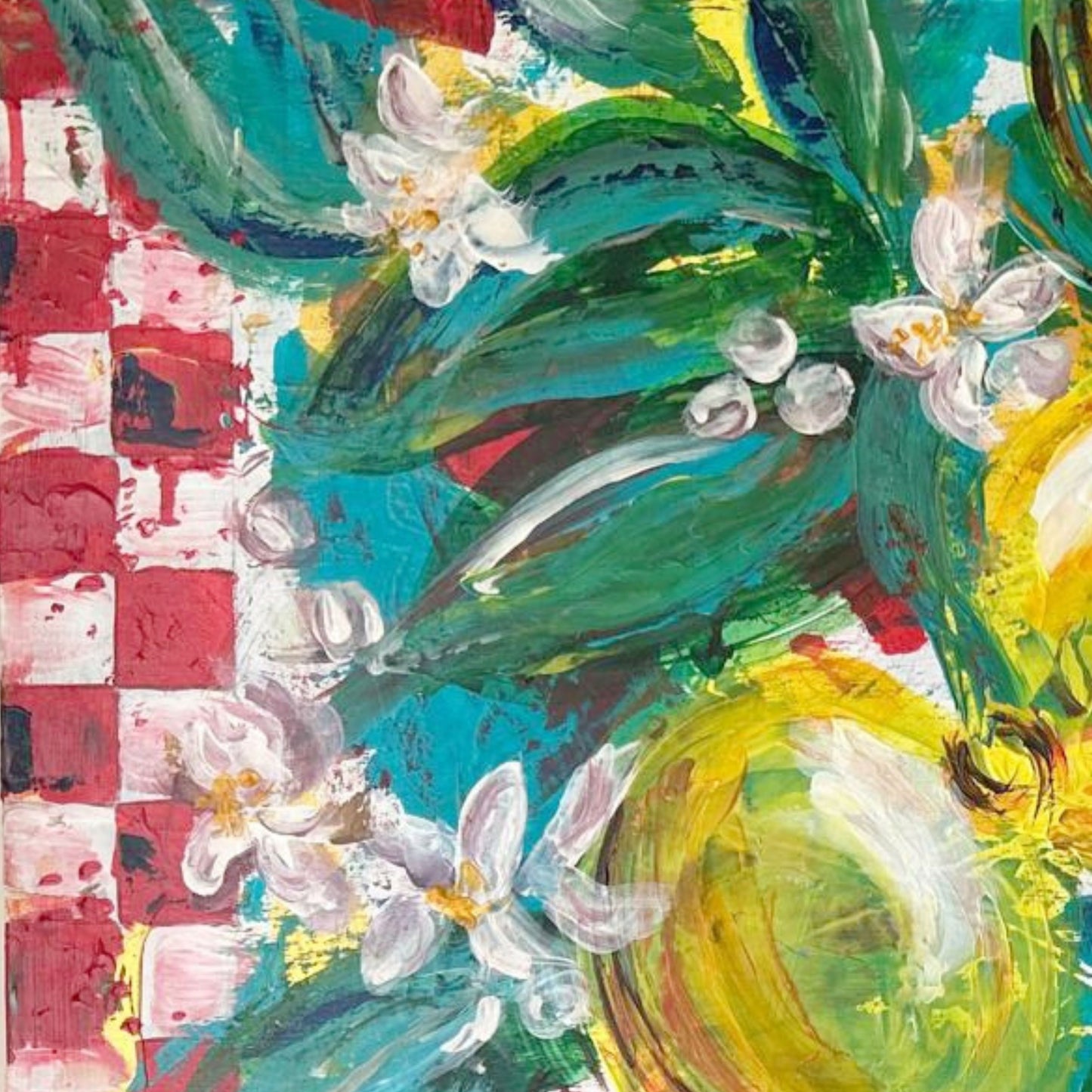 Dipinto "il risveglio" Domenica Burgio