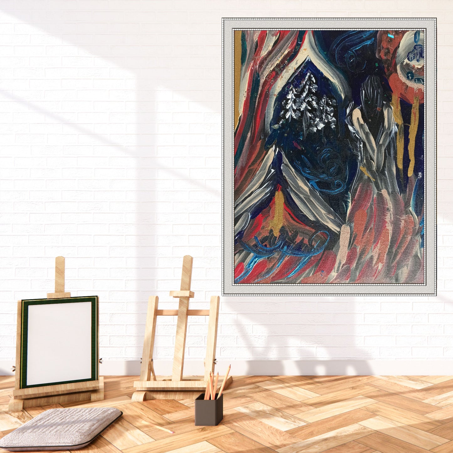 Dipinto "La strega" Francesca Catania