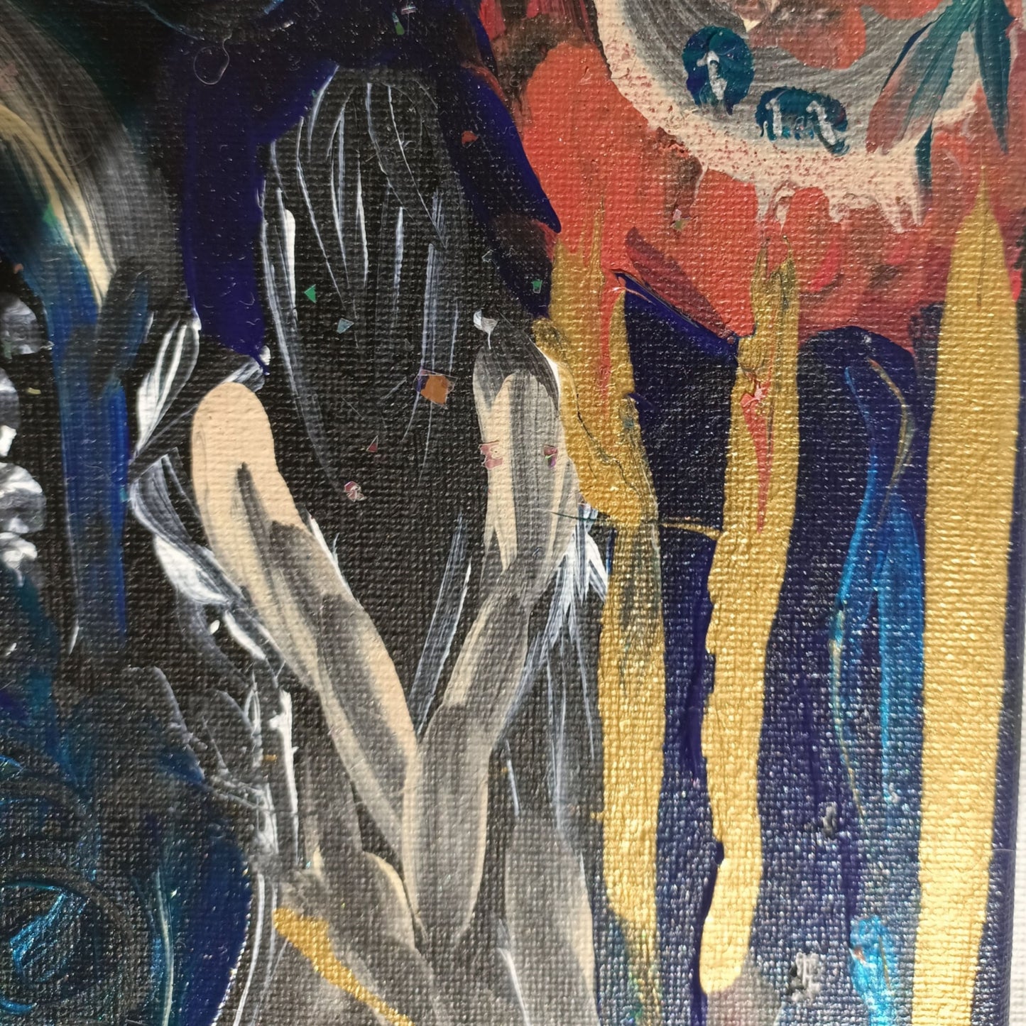 Dipinto "La strega" Francesca Catania