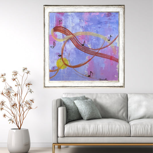 Dipinto "La Melodia dell'universo" Graziella Castorina